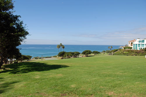 bluff Park above Salt Creek  Beach, CA