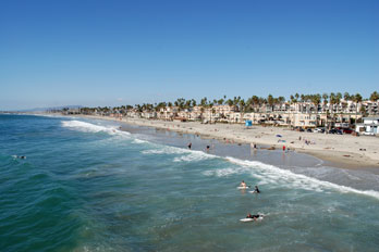 Oceanside Beach, San Diego County, CA