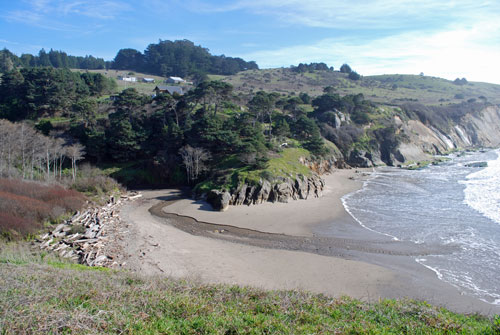 Schooner Gulch Beach, Mendocino County, CA