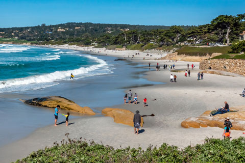 Carmel Beach, Monterey County, California