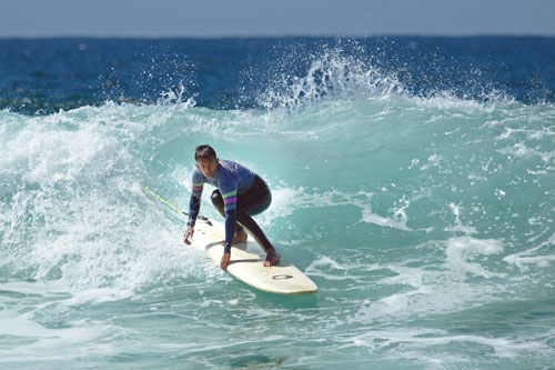 surfe at Pismo Beach, CA