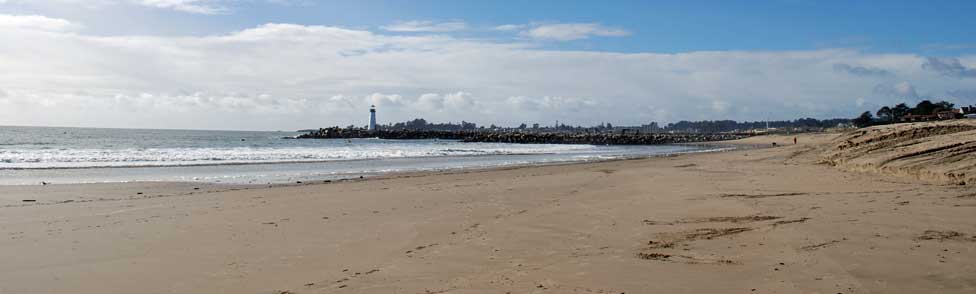 Twin Lakes State  Beach, Santa Cruz County, California