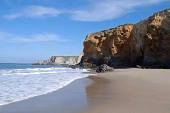 Hole in the Wall, Panther Beach, Santa Cruz County, CA