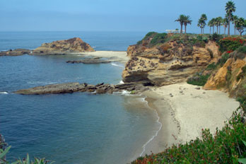 Treasure Island Park in south Laguna Beach, CA