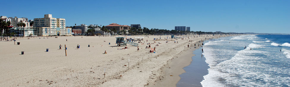 Santa Monica State Beach, Los Angeles County, California